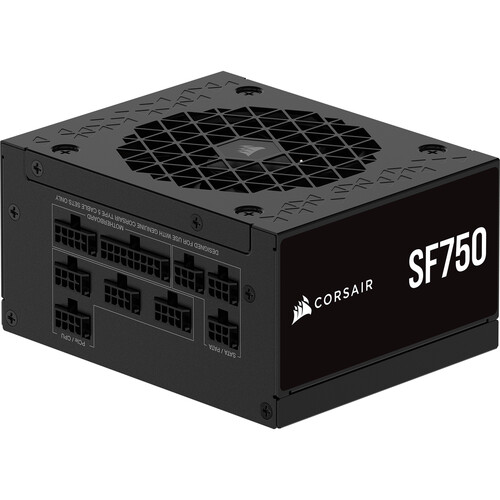 CORSAIR SF750 80 PLUS Platinum Fully Modular 750W SFX Power Supply (Black)