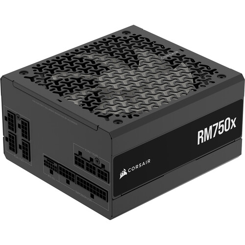 CORSAIR RM750x 750W 80 Plus Gold Fully Modular ATX Power Supply (Black)