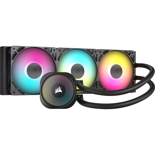 CORSAIR NAUTILUS RS ARGB 360mm AIO Liquid CPU Cooler (Black)