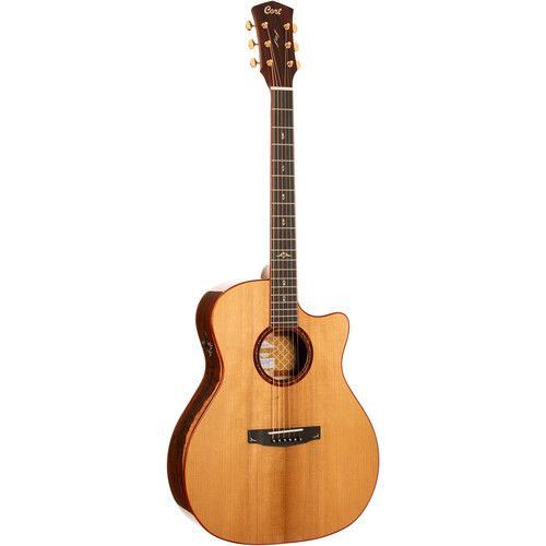 Cort Gold-A10 Cocobolo Grand Auditorium Acoustic/Electric Guitar