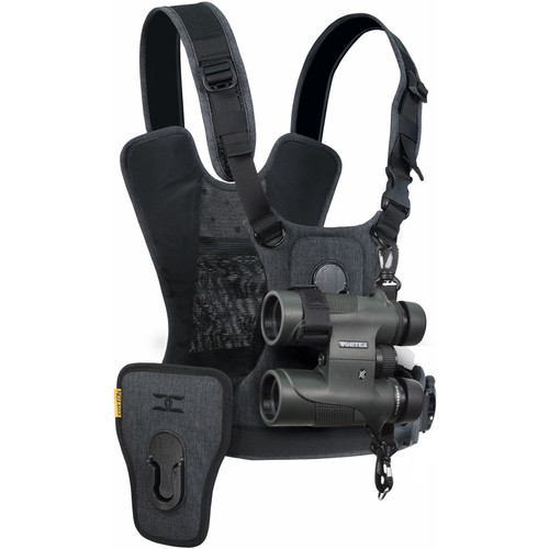 Cotton Carrier CCS G3 Binocular and Camera&nbspHarness (Gray)