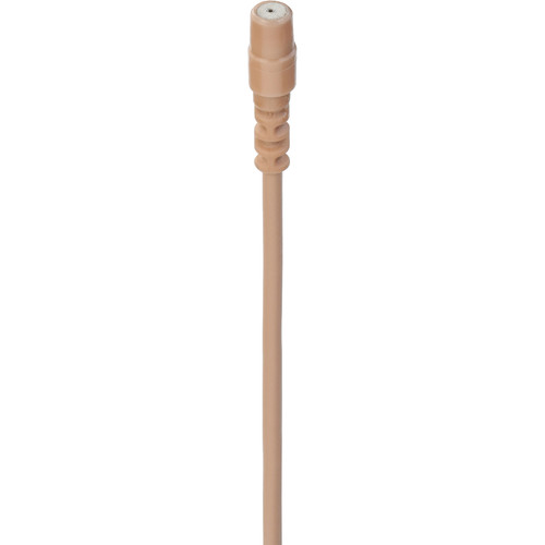 Countryman B2D Directional Lavalier Mic Low Gain with Hardwired 3-Pin XLR Connector Cable for Select 3-Pin XLR Devices (Tan)