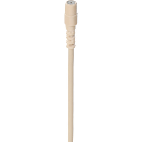 Countryman B2D Directional Lavalier Mic Standard Gain with Hardwired TA4F Connector Cable for Electrovoice Wireless Transmitters (Light Beige)