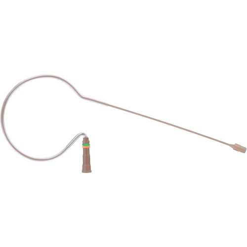 Countryman E6XOW6T2ZX Springy Flexible E6X Omnidirectional Earset with 2-mm Cable for Zaxcomm Transmitters (Tan)