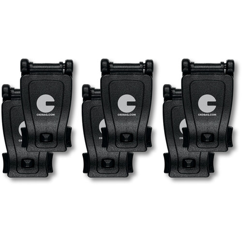 CRDBAG Nylon Buckle for MOLLE/PALS System (6-Pack)