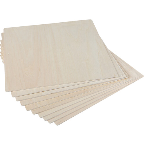 Creality Basswood Plywood Set for Falcon Laser Engraver (10-Piece)