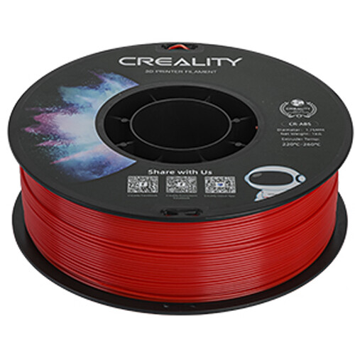 Creality 1.75mm CR-ABS Filament (2.2 lb Red)