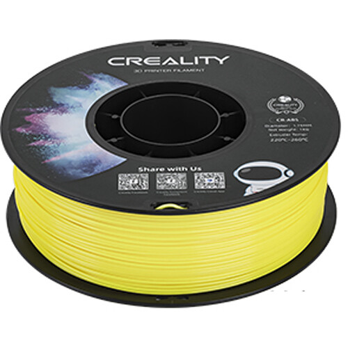 Creality 1.75mm CR-ABS Filament (2.2 lb Yellow)