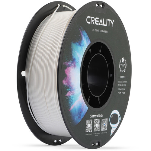 Creality 1.75mm TPU Filament (2.2 lb White)