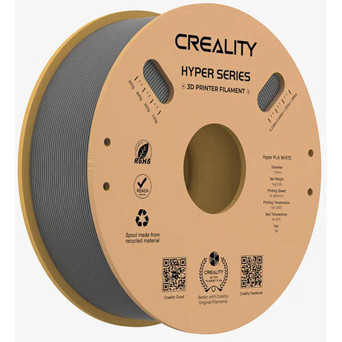 Creality Hyper Series PLA 3D Printing Filament (1kg Gray)