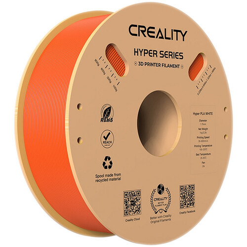 Creality Hyper Series PLA 3D Printing Filament (1kg Orange)