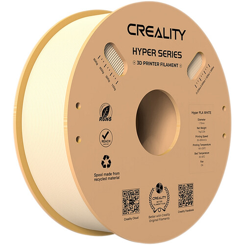Creality Hyper Series PLA 3D Printing Filament (1kg White)
