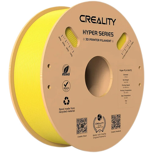 Creality Hyper Series PLA 3D Printing Filament (1kg Yellow)