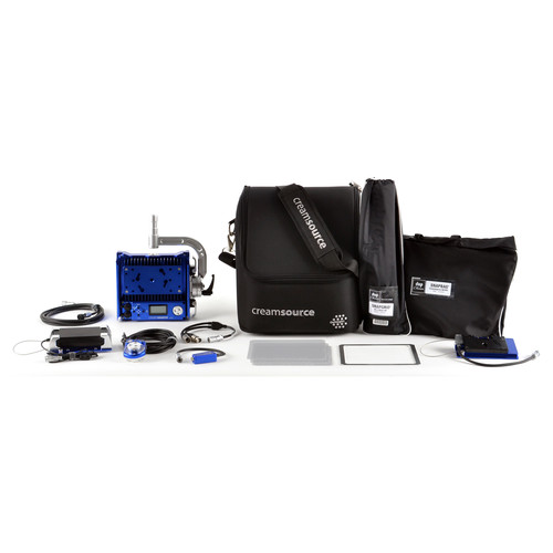 Creamsource Micro Color Gaffer Kit with Accessories (Gold Mount)