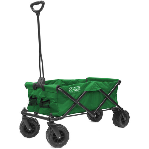 Creative Outdoor Distributor Big Wheel All-Terrain Wagon (Green)