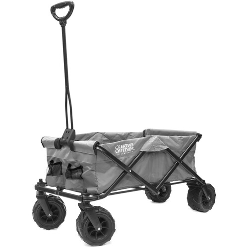Creative Outdoor Distributor Big Wheel All-Terrain Wagon (Gray)