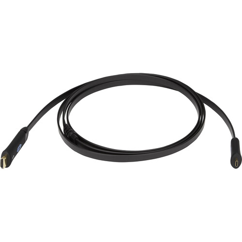 Crestron Pass-Through HDMI to USB-C Cable for FT2 Cable Management (8')