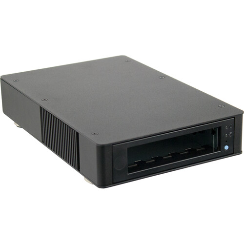 CRU-DataPort Empty Frame for the DX115 DC Carrier (Black US Plug)