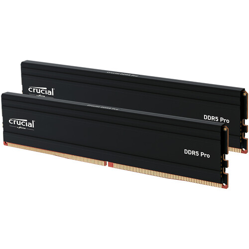 Crucial Pro DDR5 6000 MHz UDIMM Memory Kit (2 x 16GB)