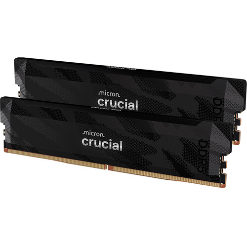 Crucial 32GB Pro DDR5 6400 MHz Memory Kit (Black 2 x 16GB)