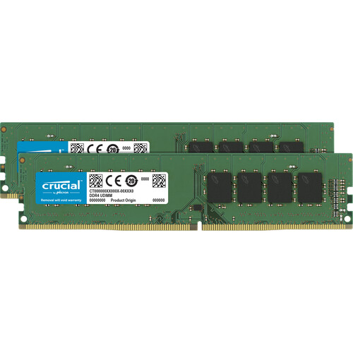 Crucial 32GB Desktop DDR4 3200 MHz UDIMM