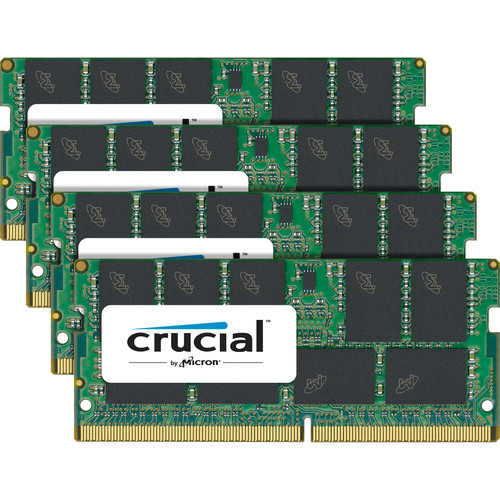 Crucial 64GB DDR4 2400 MHz SO-DIMM Memory Kit CT4K16G4TFD824A