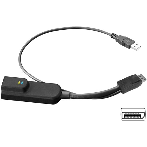 Crystal Image Technologies DP / USB Cat6 KVM Switch Dongle