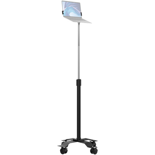 CTA Digital Rolling Laptop Stand with Se