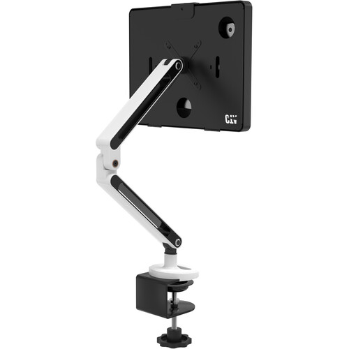 CTA Digital Articulating Desk Mount with Universal Security Enclosure for 9.7 to 11