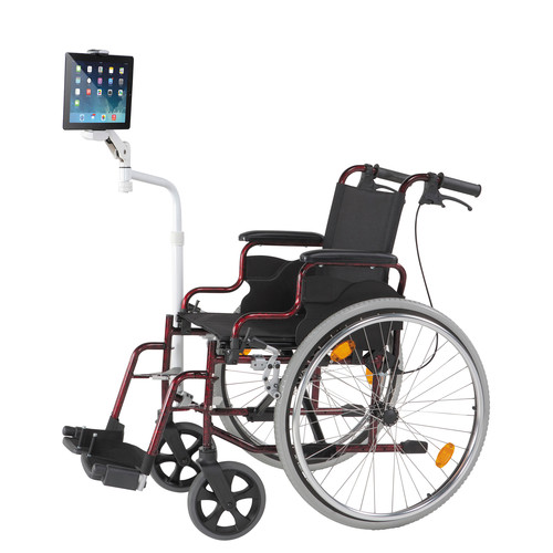 CTA Digital Adjustable Wheelchair Mount for iPad and PADAWM B&H