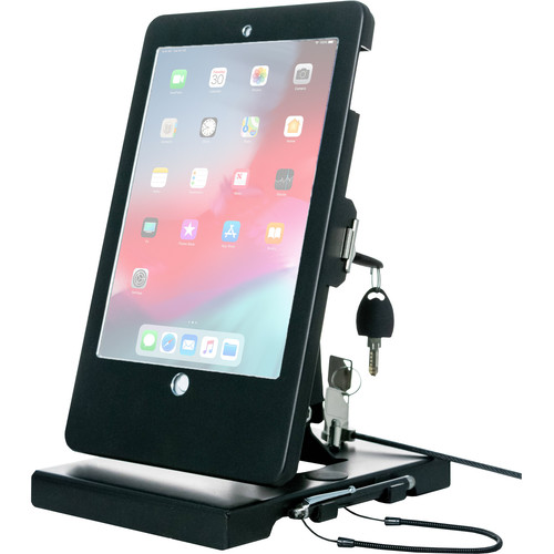 CTA Digital Flat-Folding Tabletop Security Stand for Apple iPad (5th- and 6th Gen) 9.7