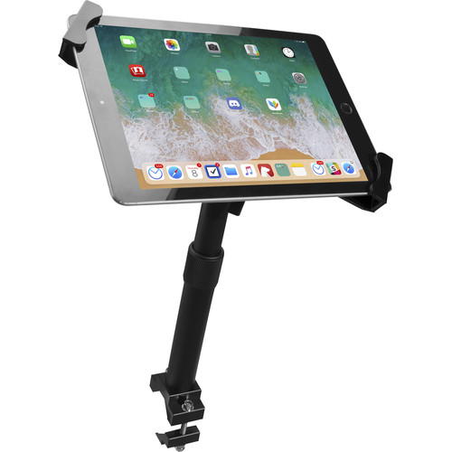 CTA Digital PAD-HATGU Height-Adjustable Tube-Grip Security Mount for 7 to 13