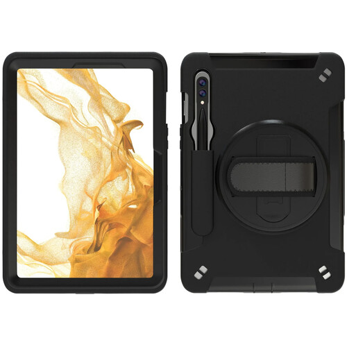 CTA Digital Protective Case with Rotating Grip Kickstand for 11