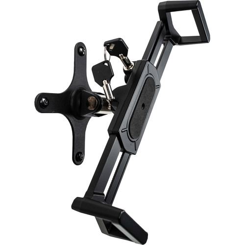 Security Wall Mount ? CTA Security VESA & Wall Mount for iPad 10th Gen 10.9" - iPad 7/8/9 Gen 10.2? - iPad Pro 11? - iPad Mini - Surface Pro 8 - Surface Go 3 - Galaxy Tab A 10.1? - Black (PAD-SVWMB)