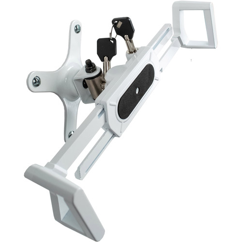Security Wall Mount ? CTA Security VESA & Wall Mount for iPad 10th Gen 10.9" - iPad 7/8/9 Gen 10.2? - iPad Pro 11? - iPad Mini - Surface Pro 8 - Surface Go 3 - Galaxy Tab A 10.1? - White (PAD-SVWMW)