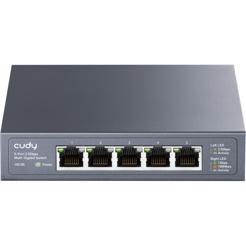 Cudy HS105 5-Port 2.5G Unmanaged Network Switch