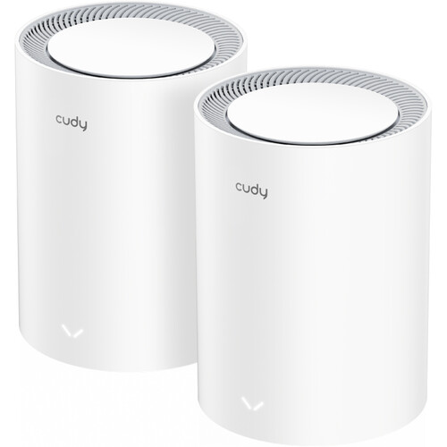 Cudy M3000 AX3000 Wireless Dual-Band Multi-Gig 2-Piece Mesh Wi-Fi System