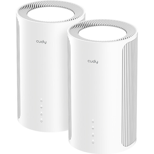 Cudy M6500 BE6500 Wireless Dual-Band Multi-Gig 2-Piece Mesh Wi-Fi System
