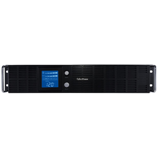 CyberPower Smart App LCD UPS Series 2U Rack/Tower Line Interactive Sine Wave UPS (1500 VA / 1125 W)