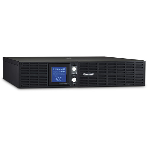 CyberPower Smart App LCD UPS Series 2U Rack/Tower Line Interactive Sine Wave UPS (2190 VA / 1650 W)