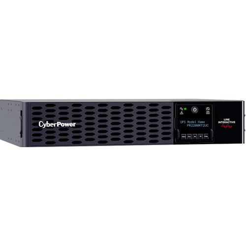 CyberPower PR2200RT2UC Smart App Sinewave Rack/Tower Convertible UPS (Optional Card for Remote Management Standard Battery)
