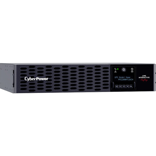 CyberPower PR2200RT2UCN Smart App Sinewave Rack/Tower Convertible UPS (Pre-Installed Card for Remote Management Standard Battery)