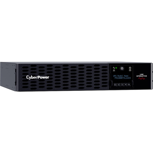 CyberPower PR2200RTXL2UCN Smart App Sinewave Rack/Tower Convertible UPS (Pre-Installed Card for Remote Management Supports Extended Battery Module)