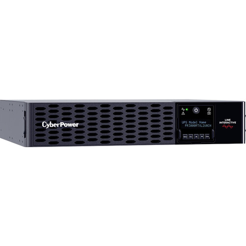 CyberPower PR3000RTXL2UACN Smart App Sinewave UPS Rack/Tower 9-Outlet UPS System (Pre-Installed Card for Remote Management Standard Battery)
