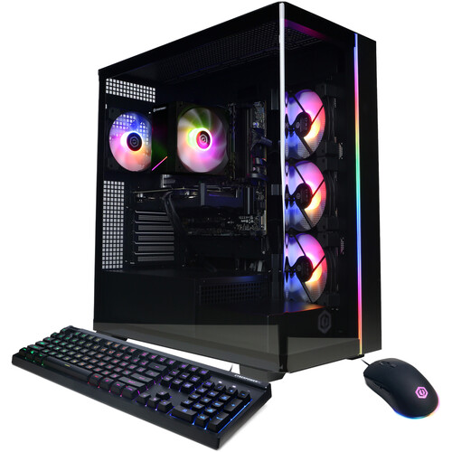 CyberPowerPC Gamer Master Desktop Computer Ryzen 9000 Series (AMD Black)