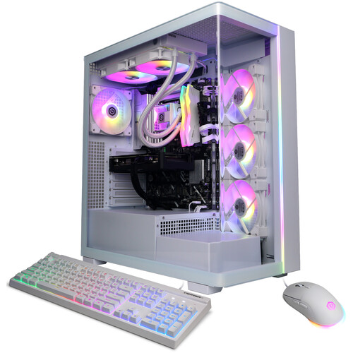 CyberPowerPC Gamer Supreme Liquid Cool Desktop Computer (White)