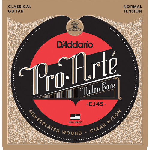 D'Addario EJ45 Normal Tension ProArte Nylon Classical EJ45 B&H
