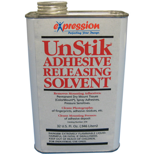 D&K UnStik Adhesive Releasing Solvent (32 oz) SE470 B&H Photo