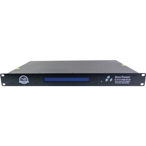 Data-Tronix 2-Input IPTV Encoder Modulator (1 RU)