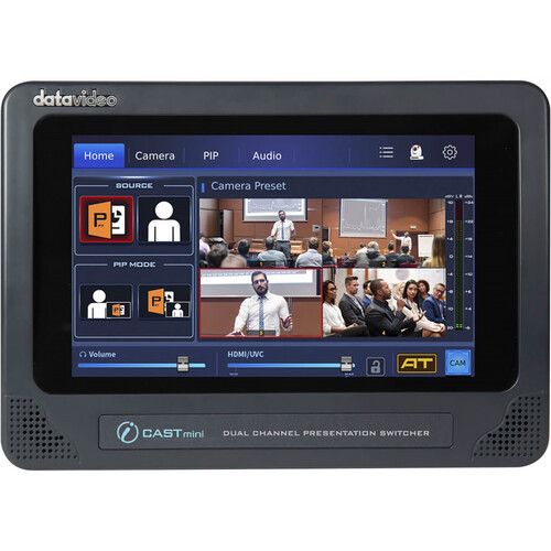 Datavideo iCast Mini 4K Dual-Channel Presentation Switcher
